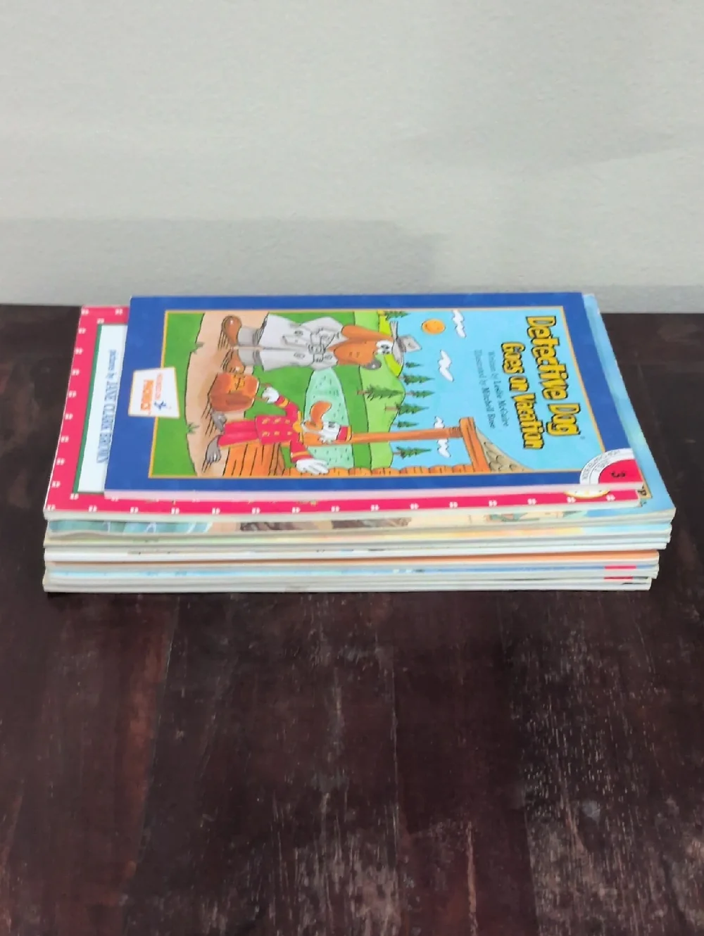 Scholastic Vintage Set of 10 Fiction Leveled Children's Books Levels 3 & 4